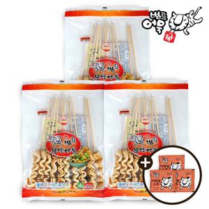 범표어묵 꼬불이 꼬치어묵 500g 3봉 + 스프 3봉