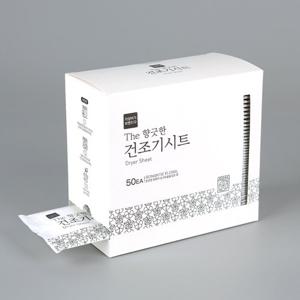 The 향긋한 건조기시트 섬유유연제 꽃향 50매입+50매입