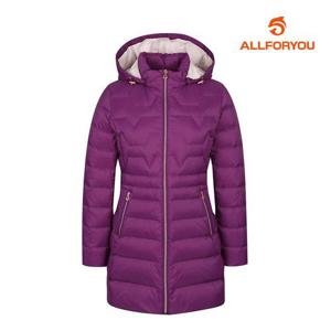 [올포유][올포유] 여성 후드 변형 퀼팅 구스 다운 점퍼 AWQDL9181-604_G