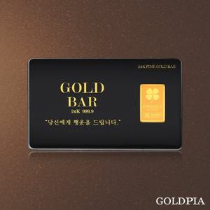 12시이전당일출고 [골드피아] 24K 순금 행운 클로버 골드카드
