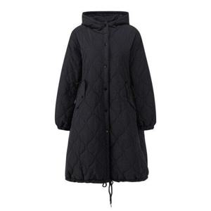 [우바][시즌오프] [UVA] 데일리 후드 퀄팅 포켓 스트링 롱 패딩 점퍼 (UO4JJ007L0)