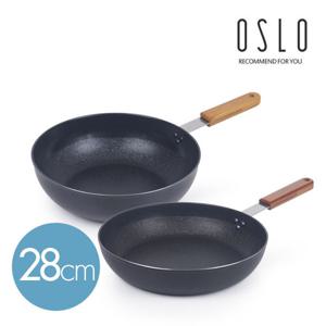 오슬로 인덕션 후라이팬28cm+궁중팬28cm