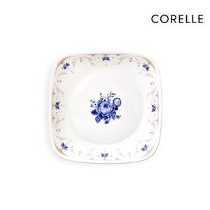 코렐 블루밍블루 사각소접시 5P