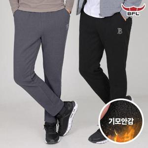 BFL 후끈맨 남성 겨울 기모 트레이닝 밴딩 바지 운동복 체육복 빅사이즈 츄리닝 팬츠(M4WP02)