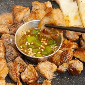 [자연맛남] HACCP인증 청정 제주 흑돼지 뒷고기 1kg (500gx2팩/진공포장)