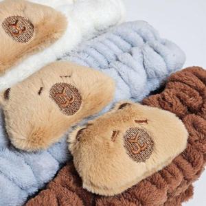 패션소품 해피 쿼카 애니멀 캐릭터 세안밴드 머리띠 3Colors