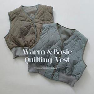 [하늘바라기]베디 퀼팅 패딩 조끼