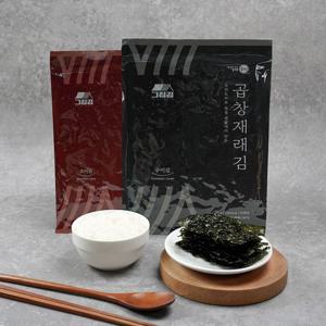 [더조은] 무안 도리포 지주식 재래 곱창김 (구이김) 100장