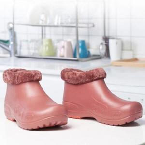 [셀러허브_여성트랜드패션]ONM 겨울 방수 주방화 미끄럼방지 방한부츠 신발 털부츠