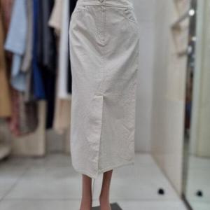 [올앤선드리]앞뒷트임  면스커트