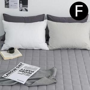 [BZJJ1K1M_4B]생활꽝꽝 누빔 매트리스커버 패밀리 F 그레이