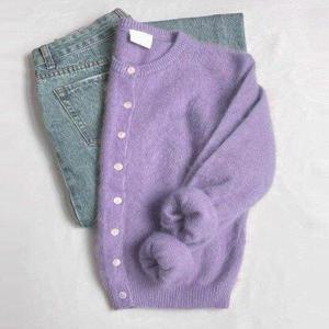 [윈드플라워]마레 부드러운 앙고라 가디건(2color)