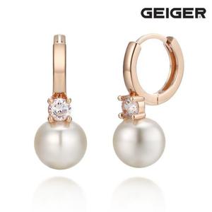 [가이거] 18K GF 그레이스 펄 귀걸이 GI8KPEE046