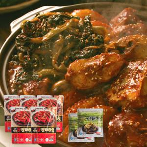 [요리대가]명자네 명태조림 450g x 5팩+국내산 시래기 200g x 2팩