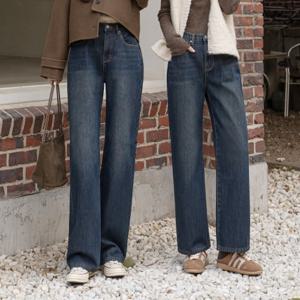 후끈본딩 융기모 인밴딩 3기장 와이드진