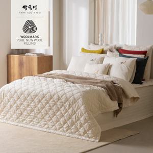 [K]프리미엄 고밀도면 호주산양모100% 이불 겸 패드 [다온]