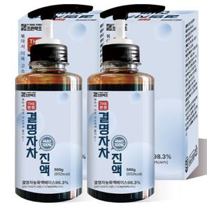 [조은약초] 더 편한 볶은 결명자차 진액 560g x 2박스(총 1120g)