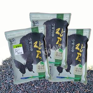 [월야농협] 찰흑미 1kg x 3 [2025년산]