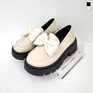 슈담 빅리본 통굽 로퍼_6cm