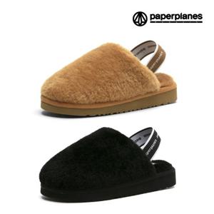 페이퍼플레인 남자 여자 겨울 방한화 실내화 털신 사무실  발편한 털슬리퍼 PP1599