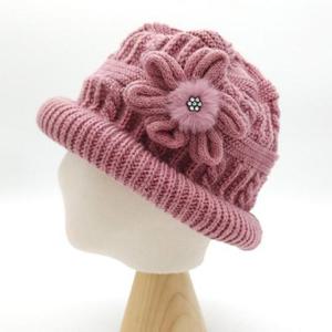 [BZJIHI06_4B]할머니 여성 노년층 노인 겨울 이쁜 꽃비니