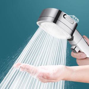 고급샤워기 샤워기해드 수압상승3단 파워조절 절수 녹물제거 원터치 업그레이드 N357