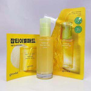 구달 청귤 비타C 비타씨 잡티 케어 세럼 70ml 본품(대용량) 50ml 리필+패드