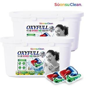 [순수크린]옥시풀 파워클린 캡슐세제 2종 16g X 100개