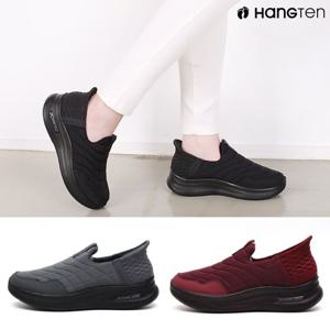 행텐 HT-3706 남녀공용 기모안감 핸즈프리 이지핏 패딩 슬립온 방한화 운동화 단화