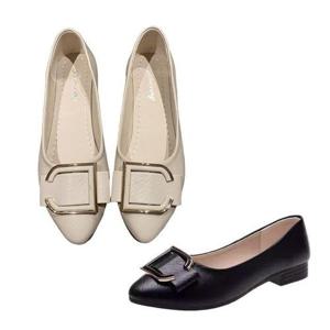 데일리 여성 D자 구두 발 편한 플랫슈즈 정장 신발