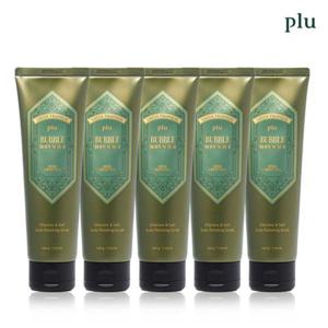 [플루]버블 바디스크럽 허브그린티 200g x 5