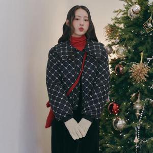 [랩][LAP] (웰론) 빅카라 크랍 패딩 점퍼 AP4PDA64_DG