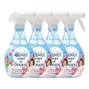 페브리즈 섬유탈취제 용기 370mlX4개 다우니 에이프릴향