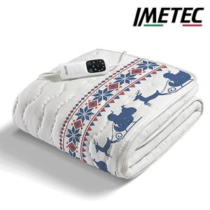 [S] [이메텍] 프리미엄 순면 전기요 싱글 IMO-908 (1인용/산타/순면)