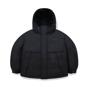 투톤 후디 파카 Navy