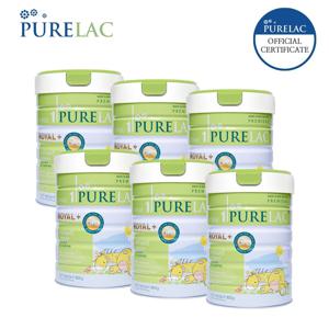 (6캔) 퓨어락로열플러스 1단계 2단계 3단계 800g