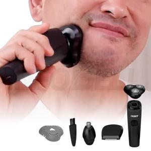 독일 도르트 3헤드 면도기 무선 전동 전기 3중날 안전날 USB C타입 충전 3in1 멀티 헤드 교체 면도기