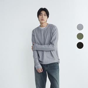 남성 가먼트 다잉 루즈핏 긴팔 티셔츠 B234TS300P