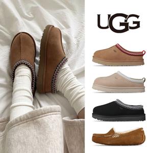 UGG 어그 타스만 타즈 다코타 앤슬리 여성 양털 모카신 겨울 방한 로퍼 슬리퍼 택일