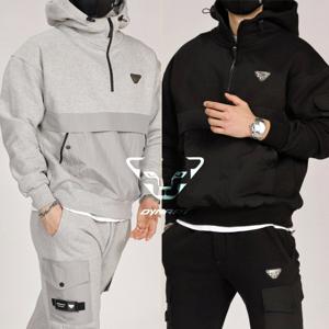 다이나핏 IW 3단 헤비 반집업 후드 기모 트레이닝복 세트 - 가을 겨울 신상(남여공용)