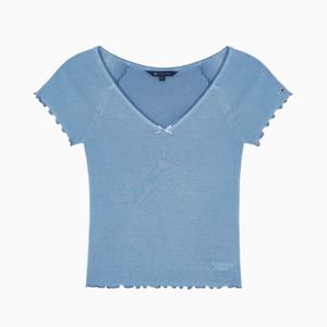 타미힐피거 스트레치 브이넥 티셔츠 B1 T32F1TTO35TWT1 DY6 YBH ZGA