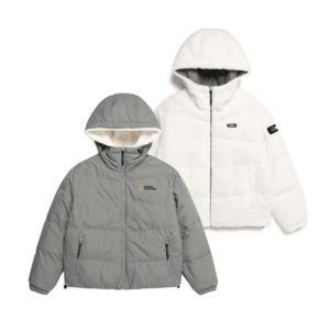 [정품] 내셔널지오그래픽 패딩 야상 가을 겨울 N224WDW050 여성 리머 리버시블 플리스 후디 덕 점퍼 SUGAR SWIZZLE RY