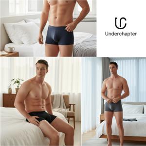 [언더챕터 50% 중복쿠폰] 모달리즘 후속 신상브랜드, 3개입 남성 모달 98% 심리스드로즈 사각팬티