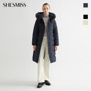 [정상가 1,058,000원] 폭스퍼 구스다운 롱 패딩 점퍼_SSGJPO42020