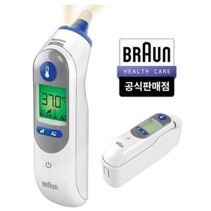 정품 써모스캔 귀체온계 IRT-6525(필터21매포함)/야간조명기능 무음모드/브 라 운