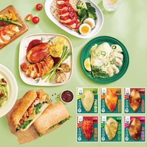 [APP전용] 피그인더가든 소스 닭가슴살 제로 140g 6종 10+5팩(양념/바질/바베큐/불케이노/갈릭/고추마요)