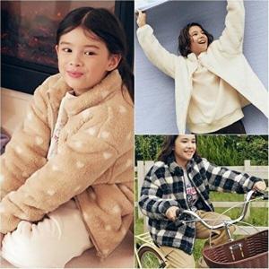 [탑텐키즈]탑텐키즈 MKF4TC3001 공용 플러피플리스 집업