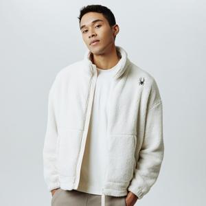 [스파이더 본사] 셜파 플리스 집업 자켓 SPIWCNFT304UIVY