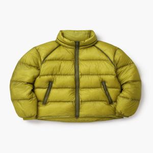 [본사 출고] 코오롱 스포츠 패딩 남자 경량 인후드 다운 자켓 올리브 점퍼