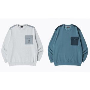 머렐 MLM2C1TS1205_남성 우븐포켓 디테일 맨투맨